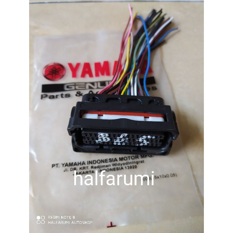 soket ecu ECM yamaha aerox 155 ori potongan kabel body