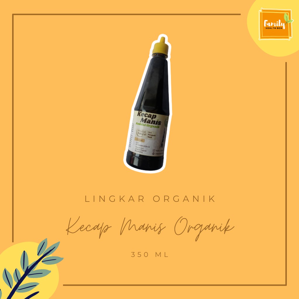 

Kecap Manis Organik Lingkar Organik/ Kecap Manis Non GMO Lingkar Organik 350ml