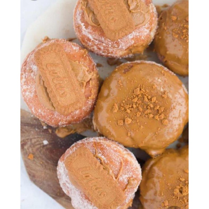 Donat Bomboloni Lotus Biscoff Shopee Indonesia