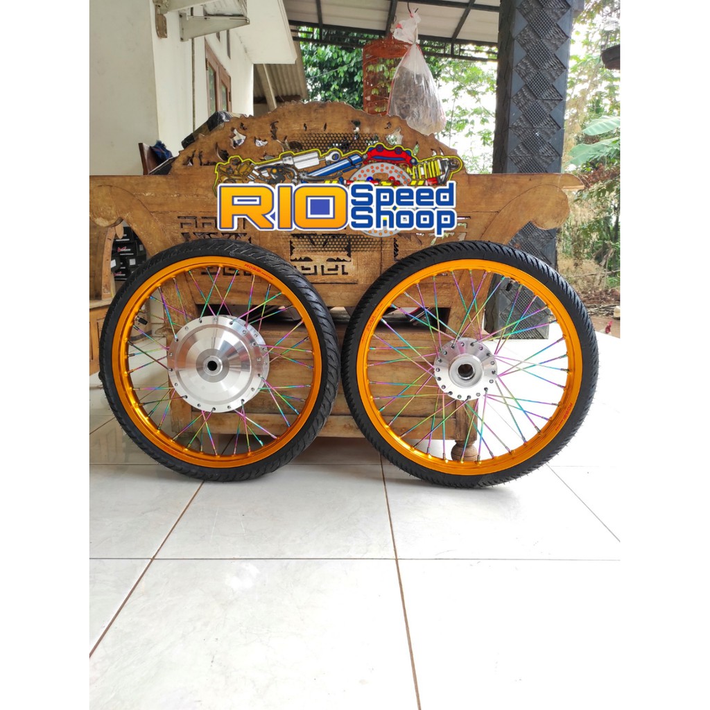 Velg Ring 17 Jari Jari Mio Fino Nouvo Xeon X-Ride Dll Paketan Plus Ban