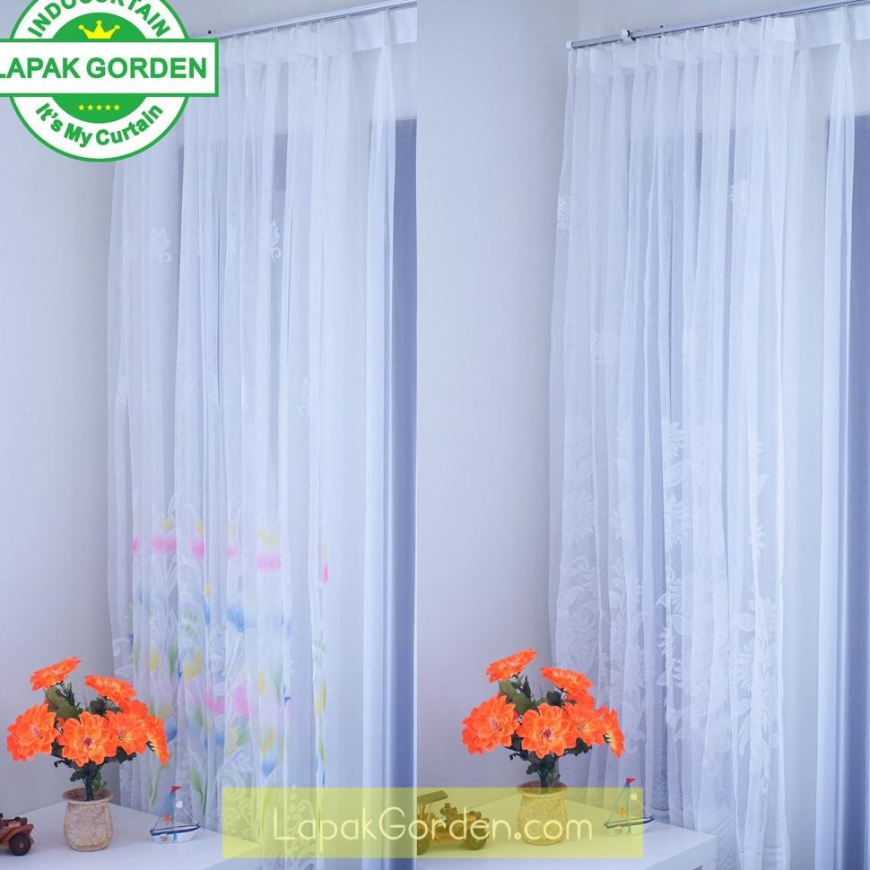 freeOngkir Vitrase gorden puring gordyn (ukm fest)