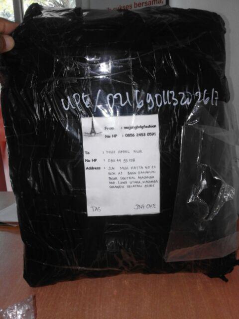 Tas Bedil Dua Ruang + Tempat Pompa