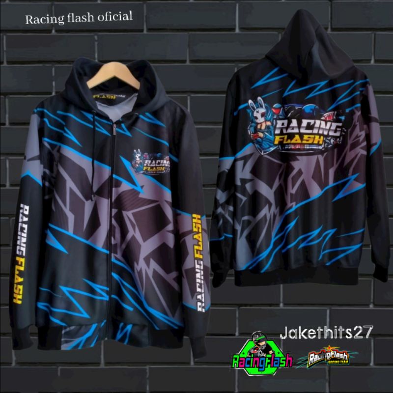 jaket racing flash/jaket racing/jaket racing start/jaket racing terbaru/jaket balap printing-016 flash
