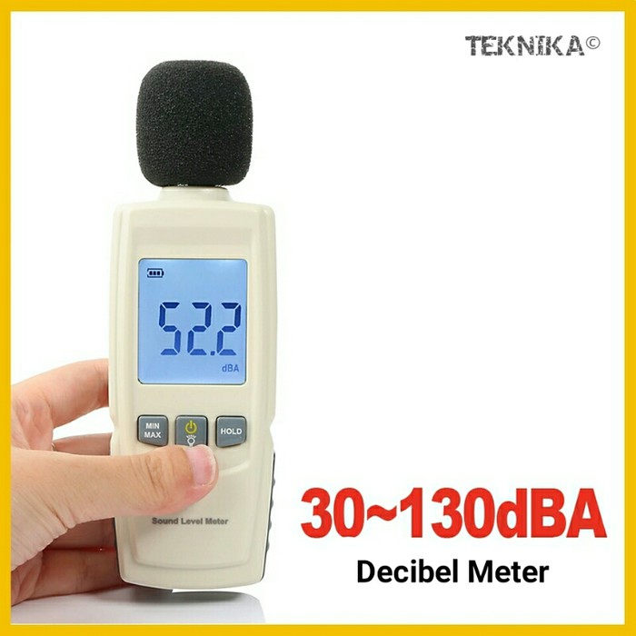 Alat Ukur Suara Decibel Meter  Noise Sound Level Desibel dB Tester