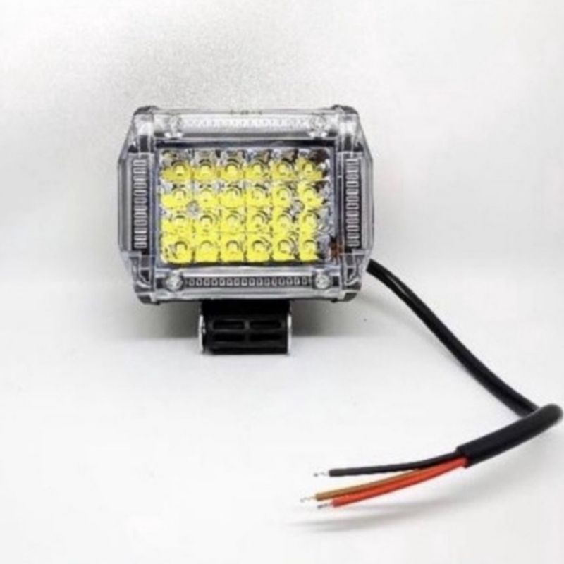 LAMPU TEMBAK SOROT CWL 24 LED FLASH PLUS SENJA SUPER TERANG