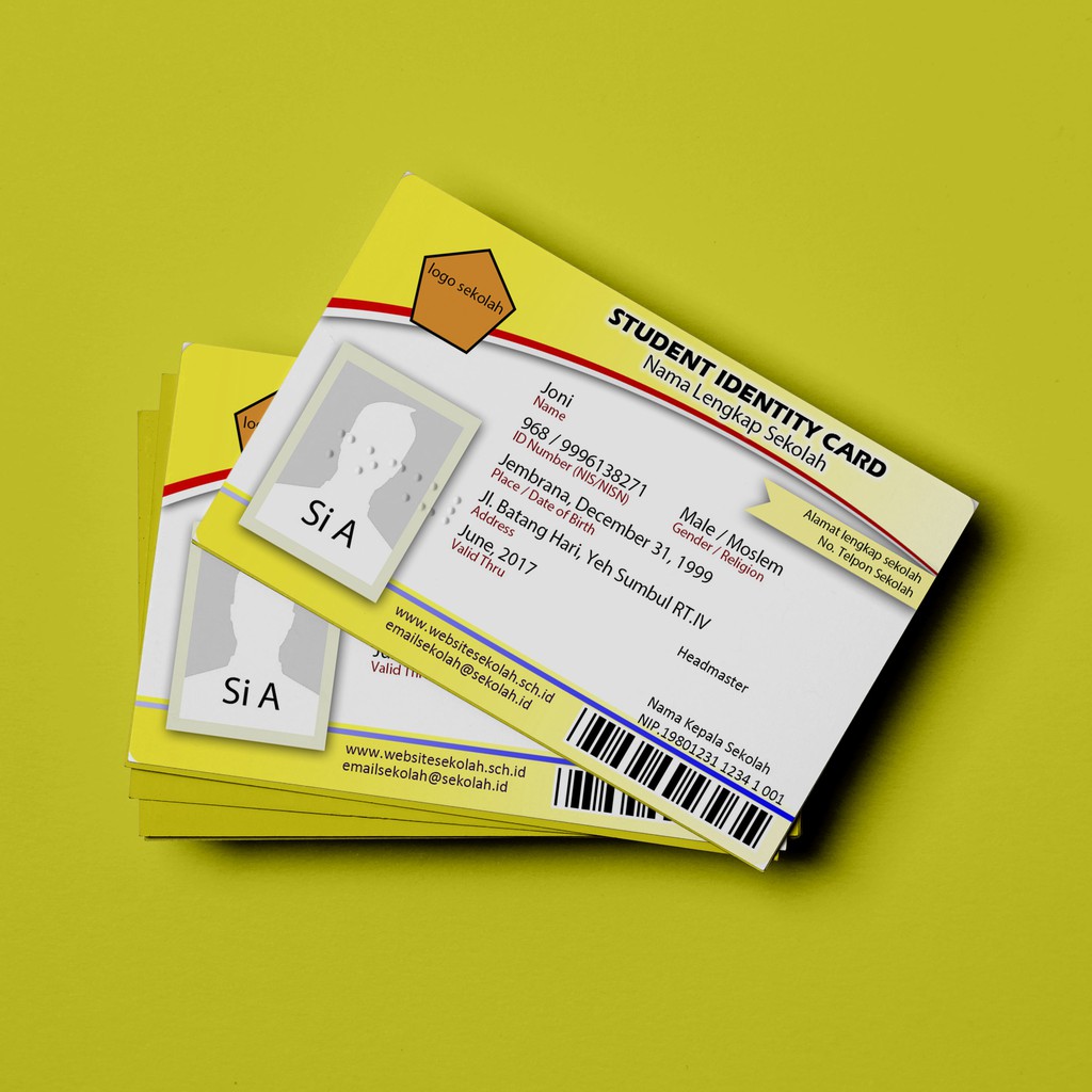 

CETAK IDCARD / MEMBER CARD / KARTU PEGAWAI / KARTU PELAJAR / KARTU MAHASISWA / KARTU MEMBER