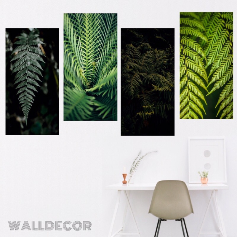 Walldecor aesthetic /pajangan daun /dekorasi kamar /dekorasi daun/pajangan (10x20) pajangan kamar /h