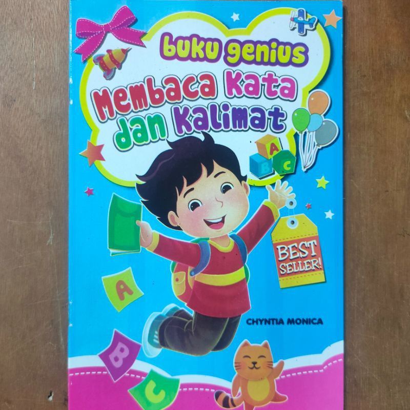 BUKU ANAK GENIUS MEMBACA KATA DAN KALIMAT