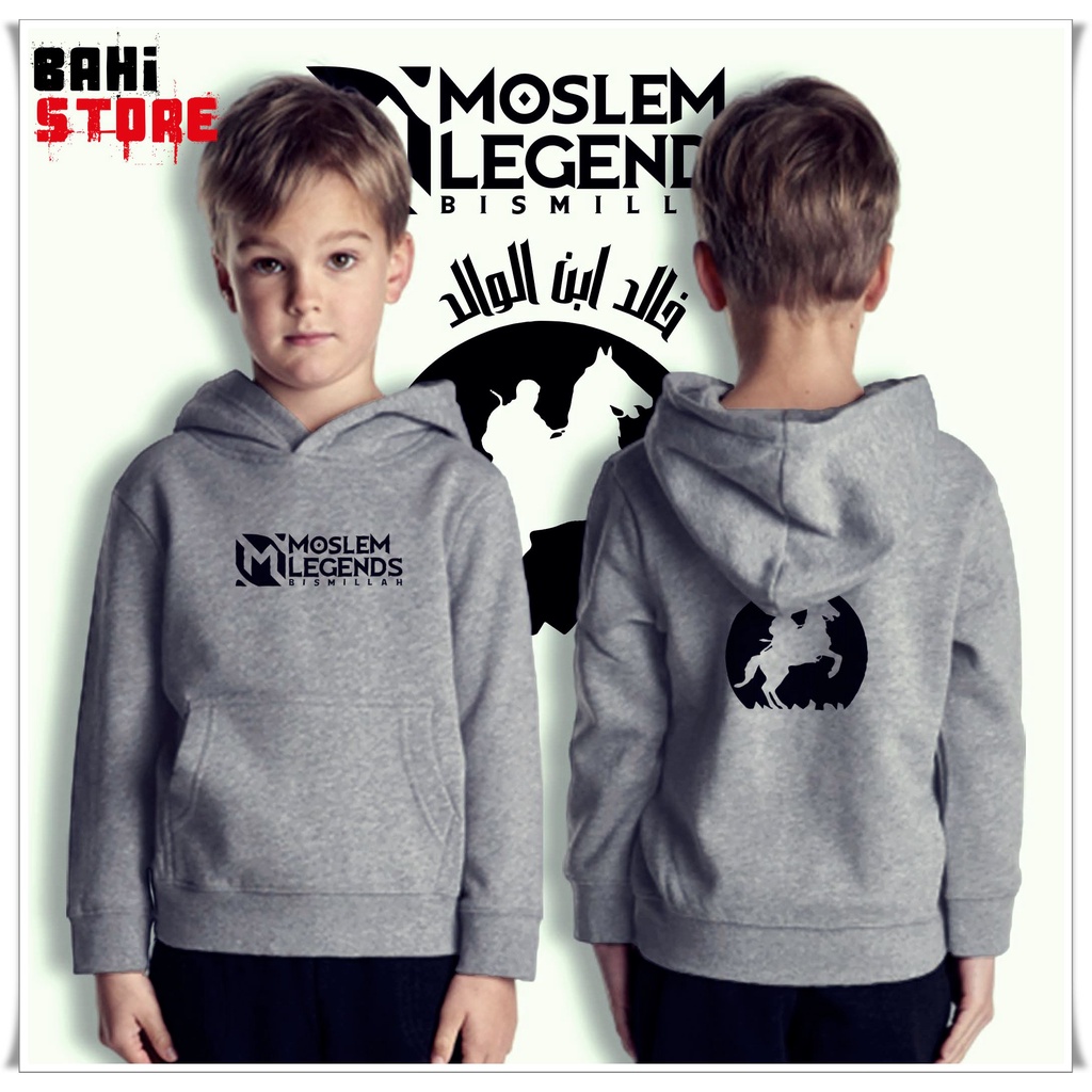 Edisi Moslem Legend Hoodie Anak Khalid Bin Walid