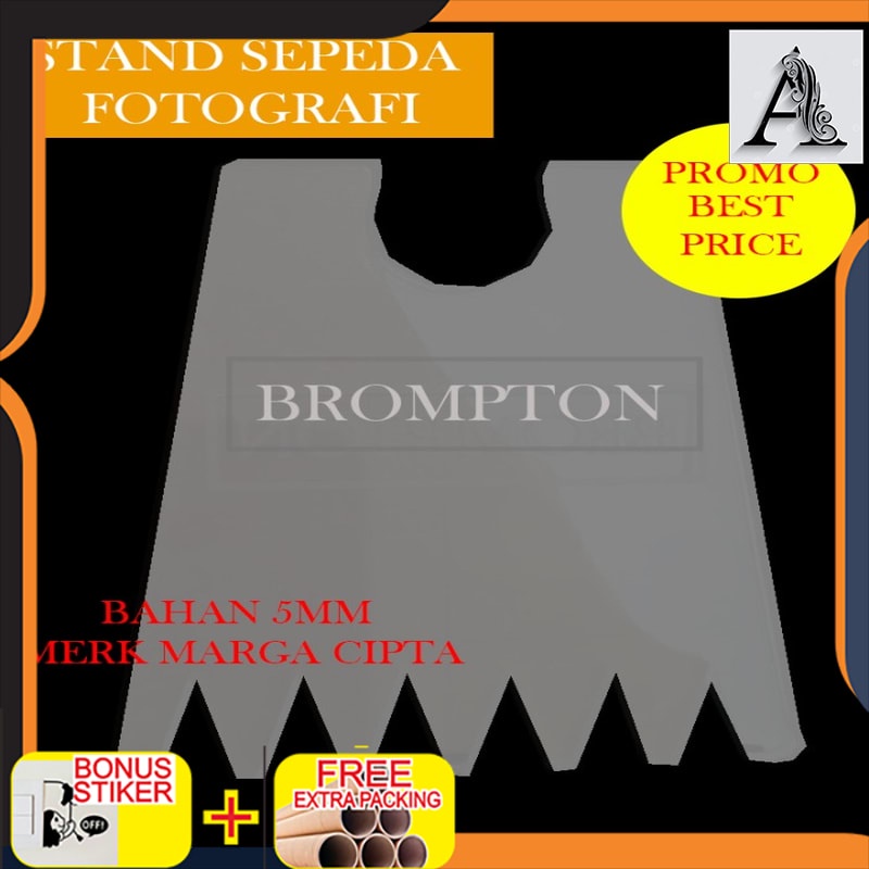 

Murah akrilik stand sepeda untuk fotografi /display stand sepeda /accesorise - polos 8x11cm