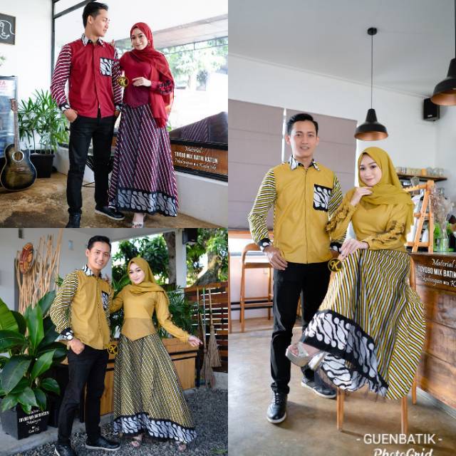 Couple Anjana batik asli Pekalongan best quality