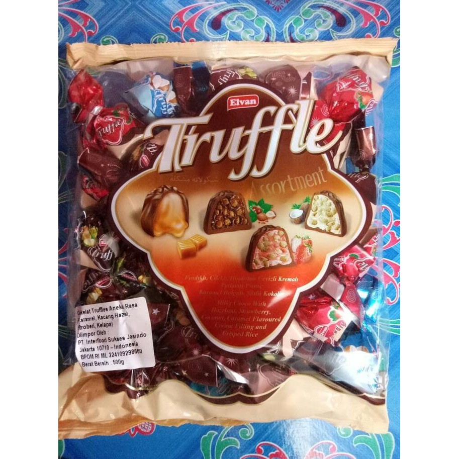 

PROMO ENAK Cokelat arab Truffle Assortment Mix Rasa 500grm / Cokelat Enak Murah Terlaris