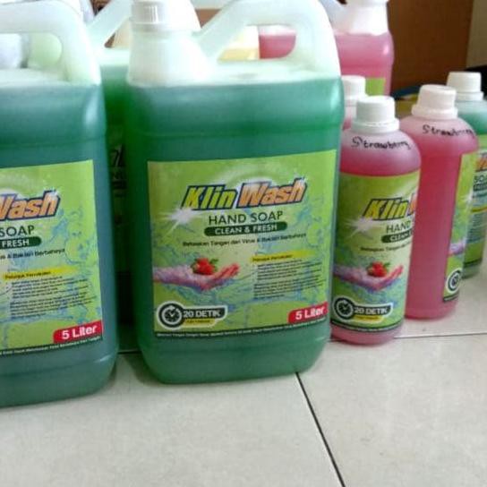 ☈ Sabun Cuci Tangan Refill 5 Liter Hand Soap 5000 ml Cegah Penyakit ❆