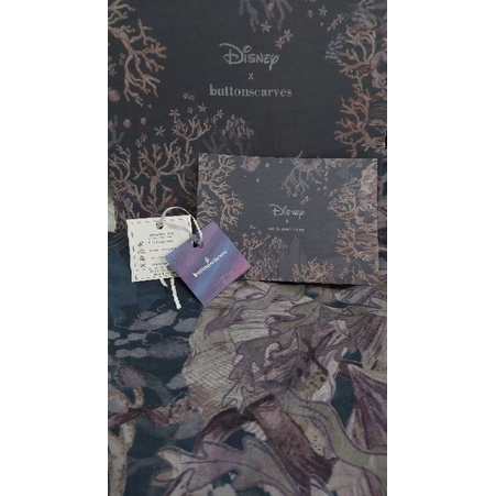 Buttonscarves The Little Mermaid - Deep Ocean