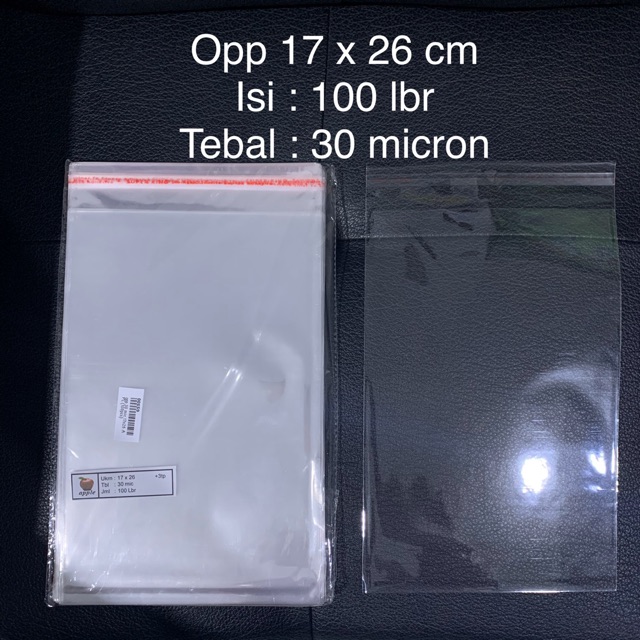 

Plastik opp lem tebal 03 17x26 17 x 26 seal 100 lembar pcs kaca 30 micron undangan bening murah
