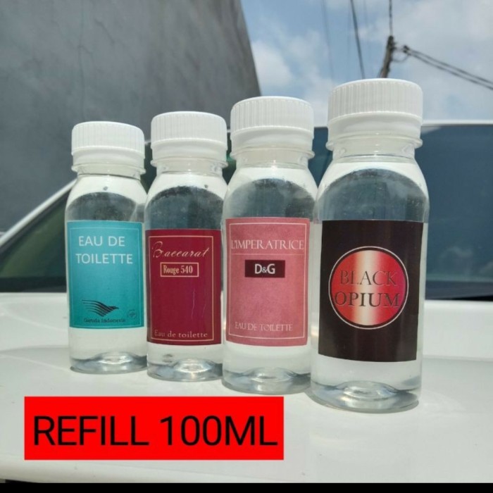 isi ulang parfum thailand 100 ml untuk 3x isi