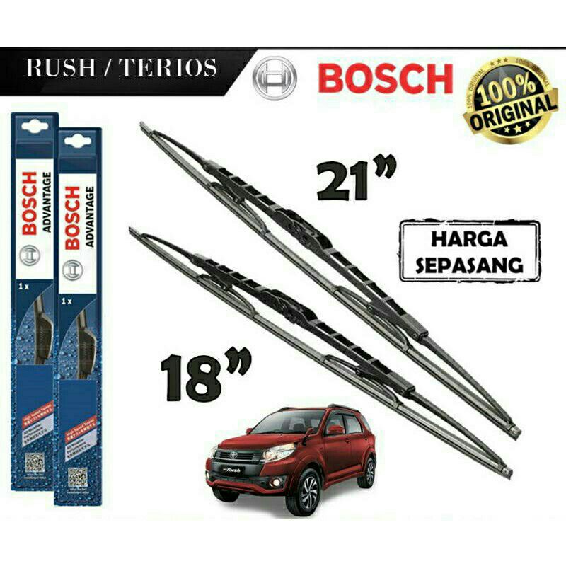 wiper kaca mobil depan terios/ rush BOSCH