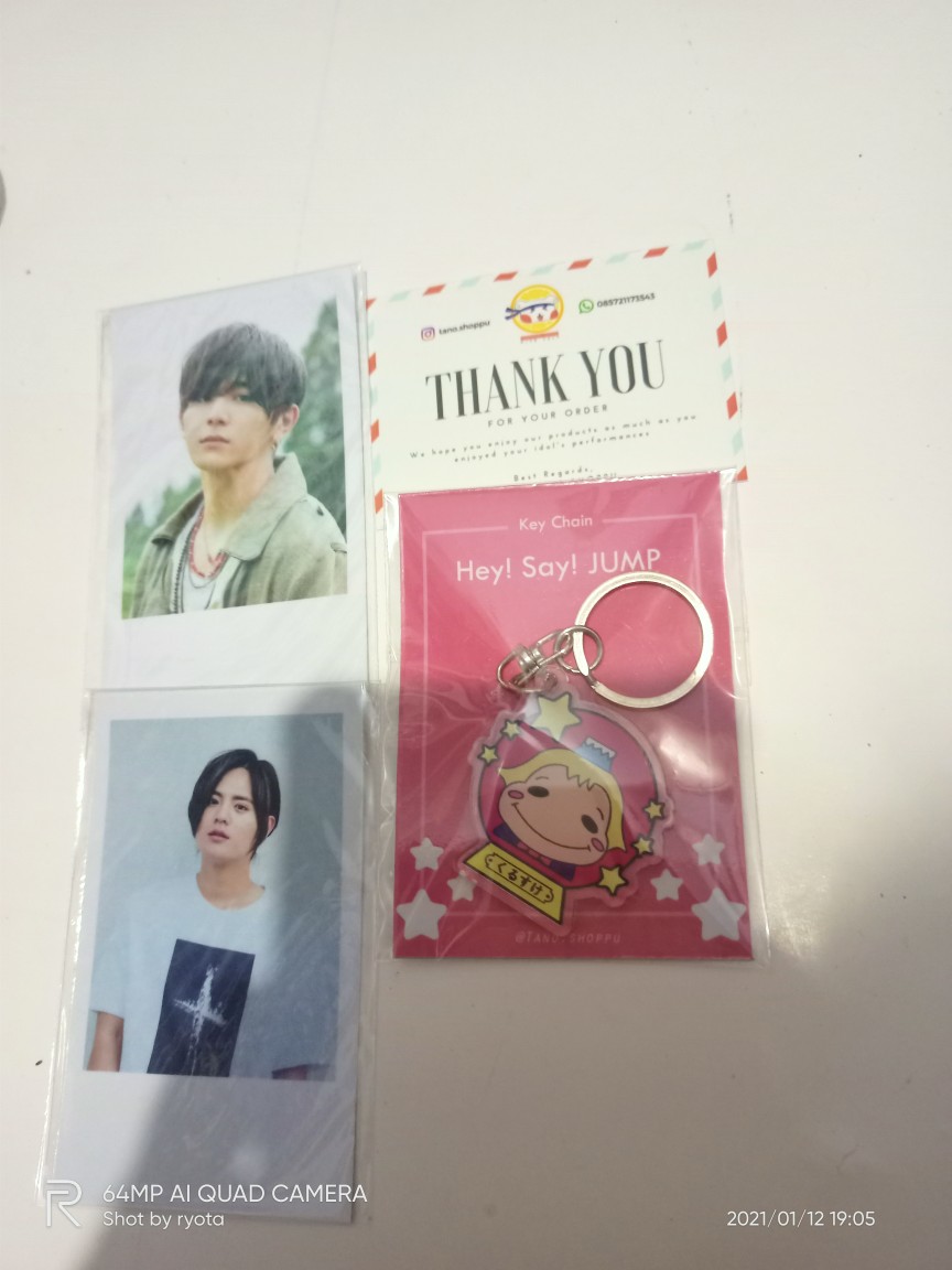 Hey! Say! Jump Mascot Keychain