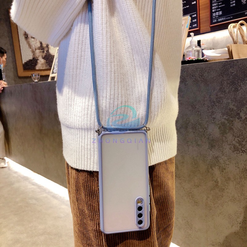 Case Iphone 12 Pro Max Casing Lanyard Sling Tali Aero Lens Camera Dove