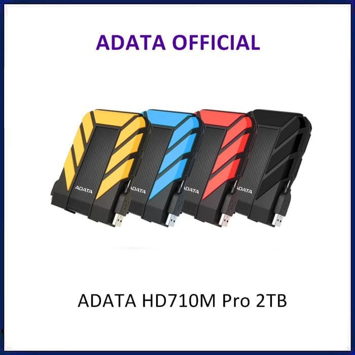 Adata HD710 Pro 2TB : Hardisk Eksternal External Antishock Waterproof