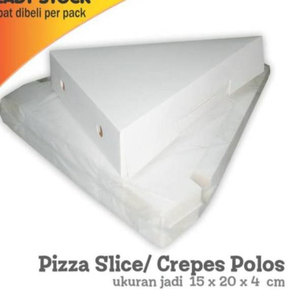 

Star Box Pizza Slice / Crepes POLOS 20x15x4 cm (50 pcs )