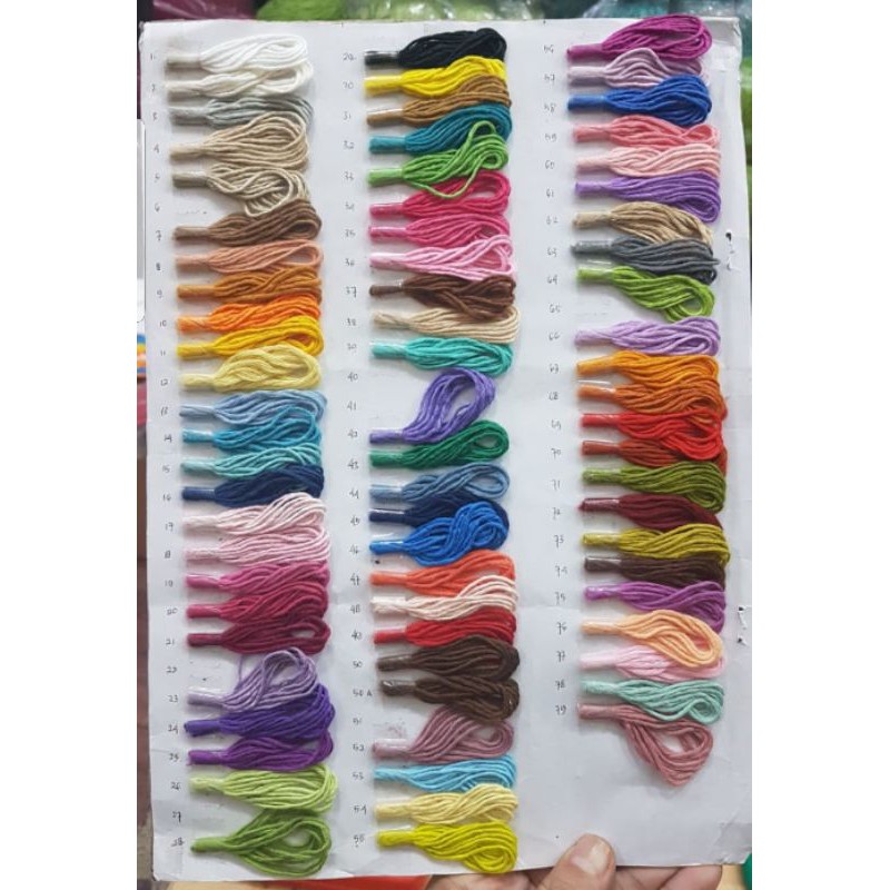 Benang rajut katun bali small ply