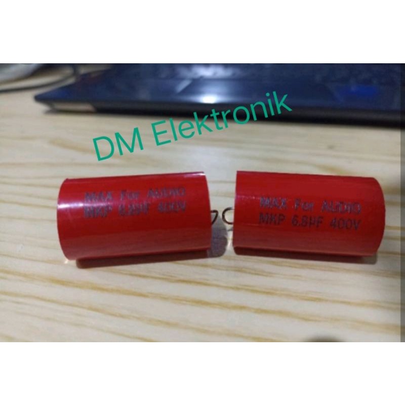 capasitor MKP  6,8uf 400v DC spirit  Audiophile MKP  capasitor