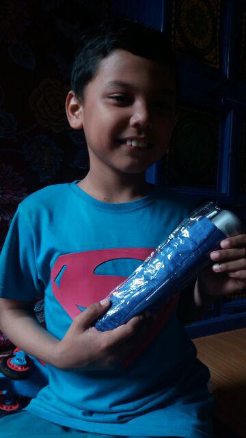 Felwinshop Payung Lipat Polos Warna Dalam Silver Murah!!! Payung Promosi Nagoya