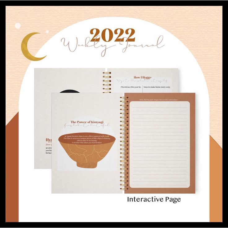 

TERLARIS 2022 WEEKLY JOURNAL AGENDA TERLARIS