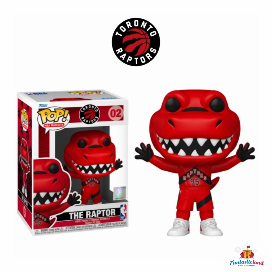 Original Funko POP NBA Mascots Toronto Raptors - The Raptor #02
