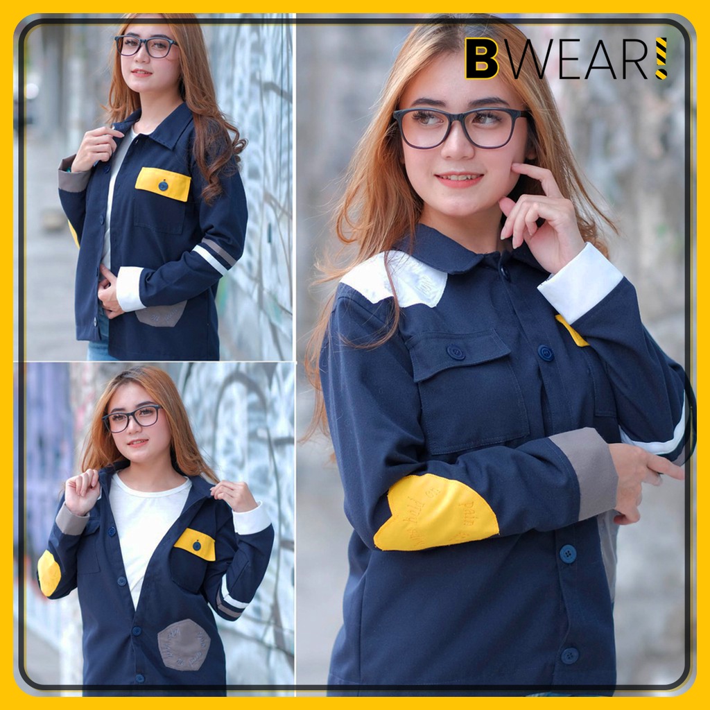 Jaket Cewek Ala Korea Parka Outwear