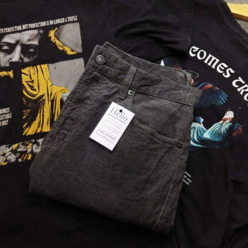 UNIQLO CORDUROY PANTS MONKEY SECOND