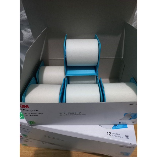 Micropore 1/2inchi 3m perbox / Micropore 1inchi 3m perbox / Micropore 2inchi 3m perbox / Plester micropore