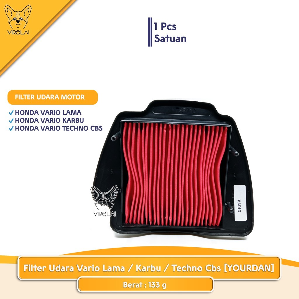 Filter Udara VARIO LAMA / Vario Karbu Techno / Vario 110[YOURDAN]