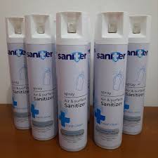 SANITER AIR & SURFACE SANITER DISINFECTANT SPRAY KALENG 200ML
