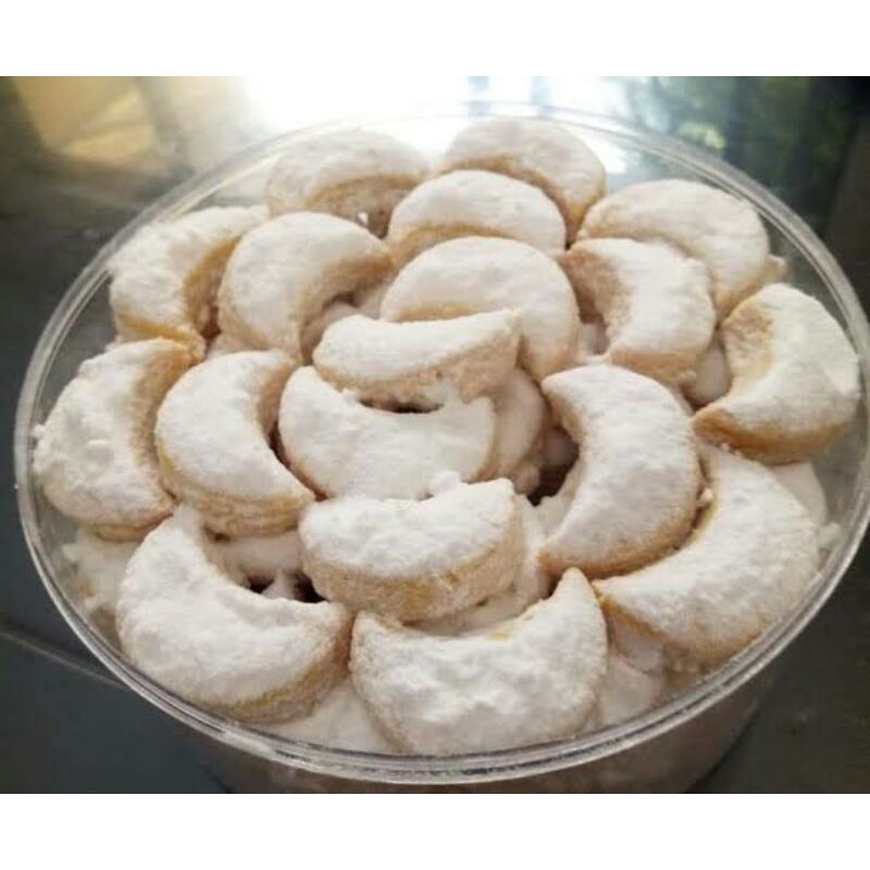 

kue kering putri salju toples isi 500 gr