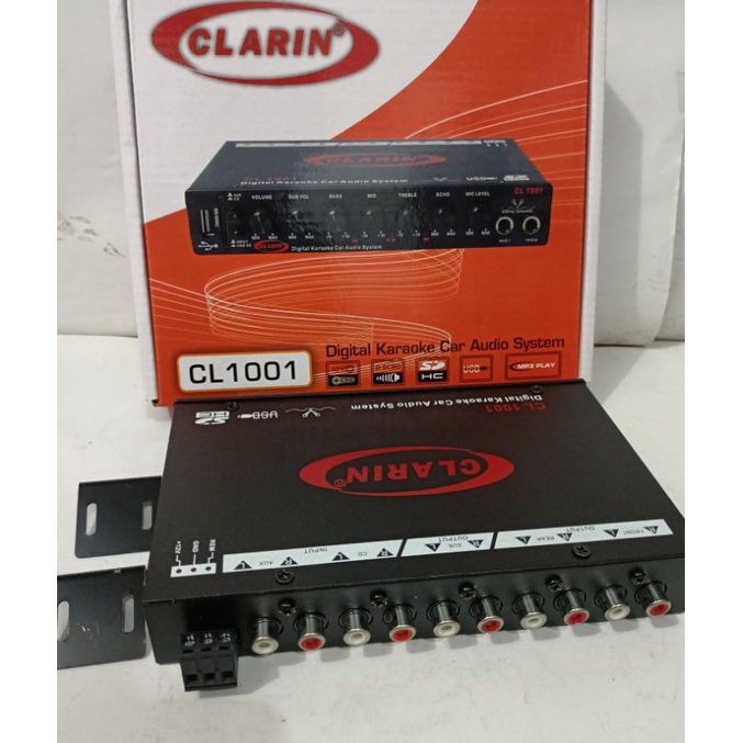 parametric equalizer CLARIN CL-1001 USB SD card karaoke
