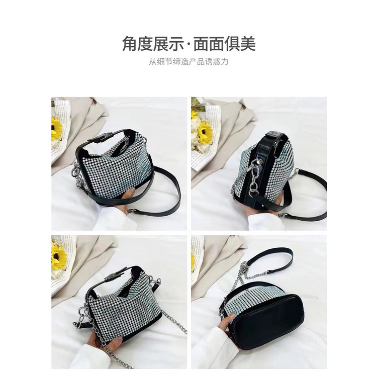 TASHAPPY BQ3472 Tas SELEMPANG Wanita Kekinian Ada Talpan Rantai model korea supplier tas import LT2101 CR7847