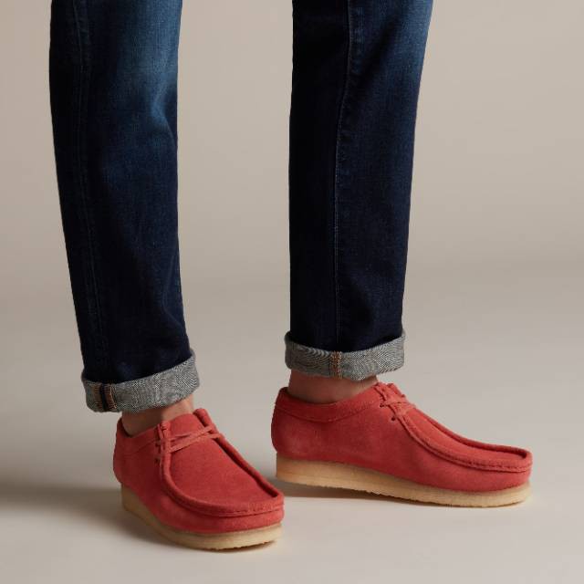 clarks wallabees clay