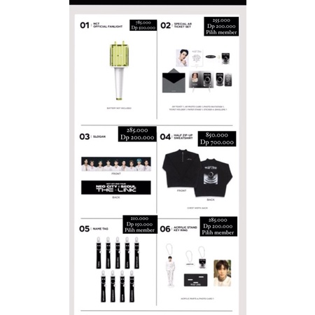 PLNSN MERCH NCT 127 - THE LINK