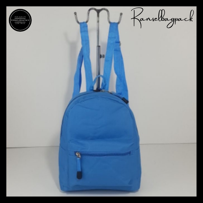 Tas Ransel Mini Punggung Backpack Bahu Model Korea Terbaru Kekinian Termurah Bagus Fashion Multifungsi Stylish Import Lokal Original Remaja Dewasa Traveling Holiday Perempuan Wanita Cewek