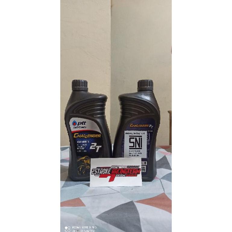 Oli Samping Ptt Lubricants Challenger 2T 2Tak Jaso Fd Iso Egd Luar Jawa Via Darat