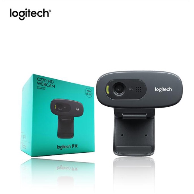 WEBCAM LOGITECH C270  HD 720P ORIGINAL GARANSI RESMI