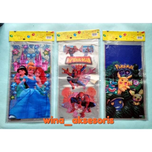 

Plastik bingkisan (ukuran 19x40 cm)