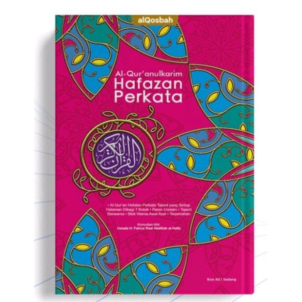 

Alquran tajwid hafazan perkata muslimah A4 Al qosbah