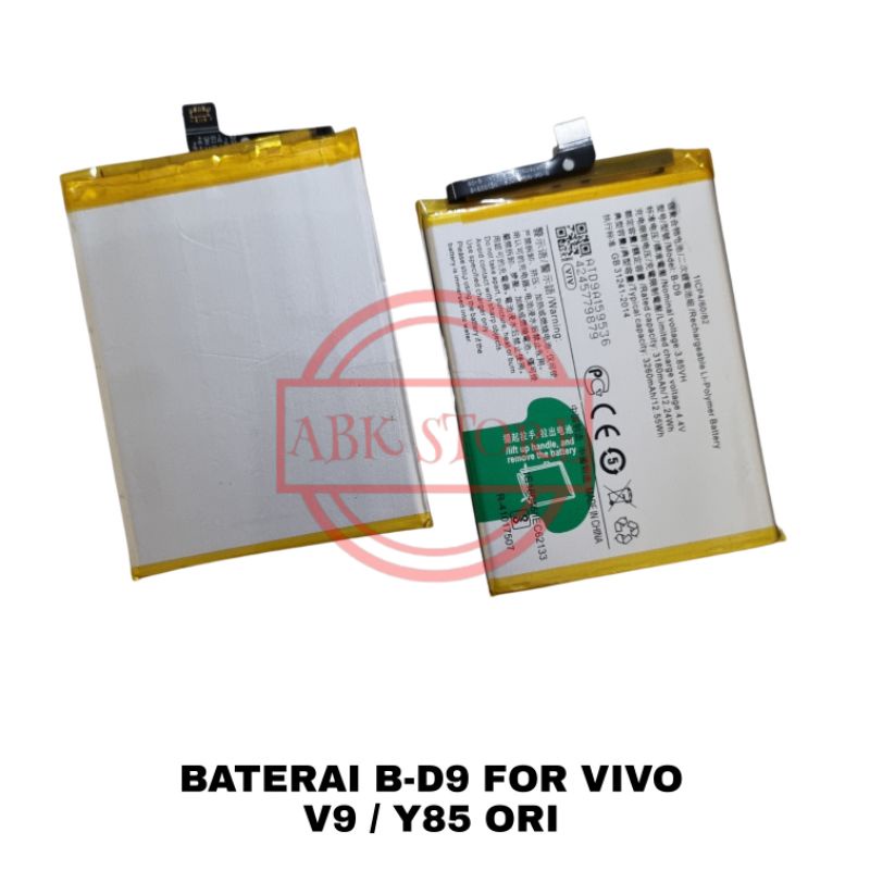 BATRE BATERAI BATTERY VIVO V9 / Y85 B-D9 ORIGINAL