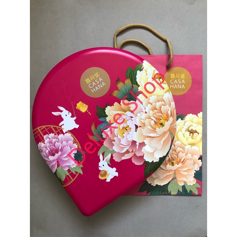 Casahana Mooncake Gorgeous Blossom - Yue Bing Kue Bulan Casahana Import Malaysia