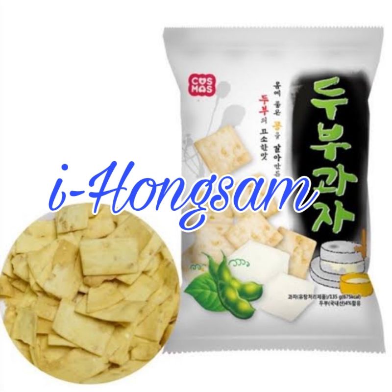 

Cosmos Tofu Snack /Makanan Ringan Ekstrudat Tahu 135gr