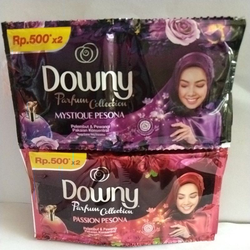 Downy 500 an Renceng isi 12 sachet Pewangi Pakaian