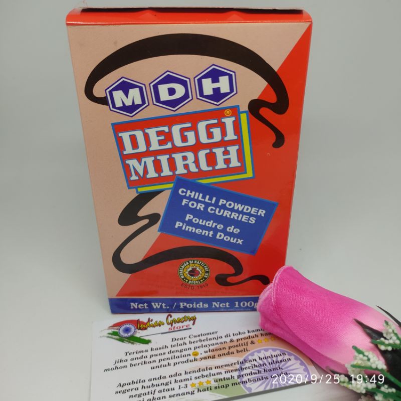 

DEGGI MIRCH MDH